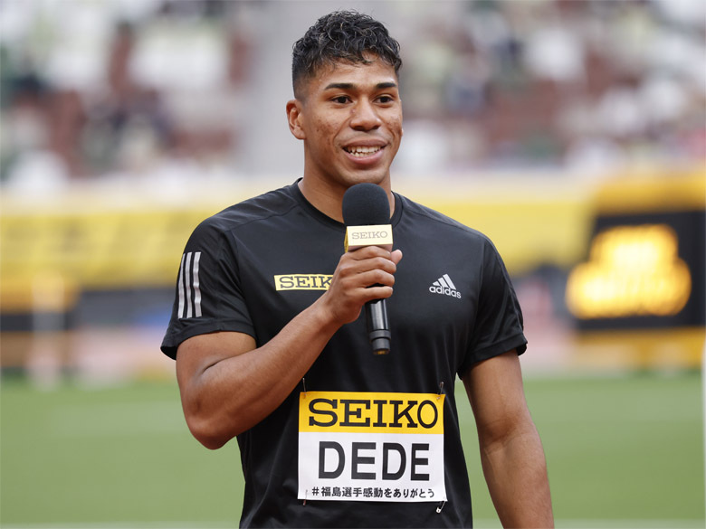 【セイコーゴールデングランプリ2022】福島千里選手引退セレモニー:デーデーブルーノ選手も登場