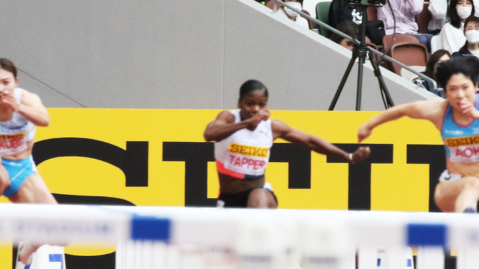 【セイコーGGPコメント】女子100mハードル　メーガン　タッパー（ジャマイカ）コメント／Seiko Golden Grand Prix 2022 Tokyo - Women 100mH  Comment