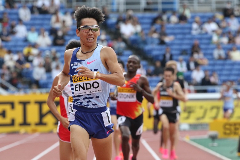 【セイコーGGP】男子3000m決勝:大会新記録で遠藤 日向(住友電工)が制する!