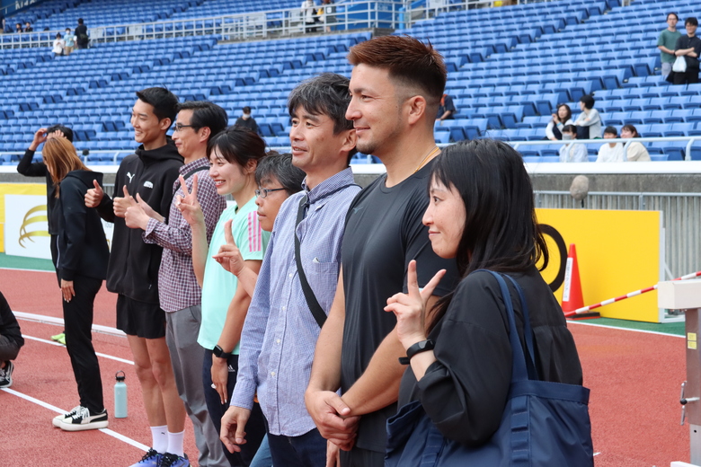 【セイコーGGP】競技終了後に「アスリート撮影会」を実施!