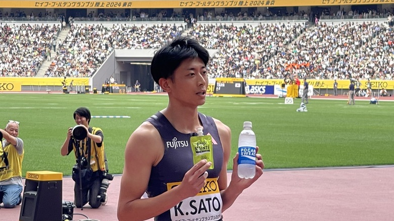 【セイコーGGP】男子400m:佐藤拳太郎(富士通)が制す