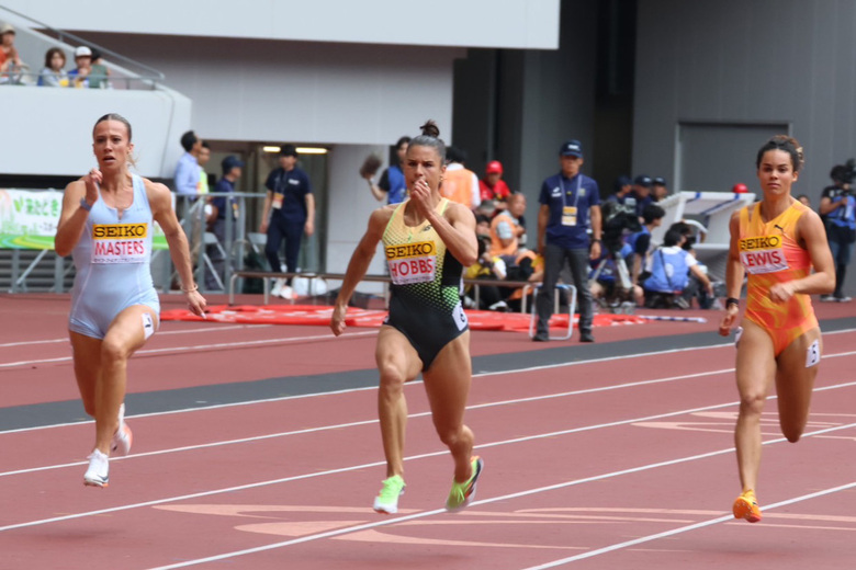 【セイコーGGP】女子100m:ゾイ・ホッブス(ニュージーランド)が11秒17で優勝