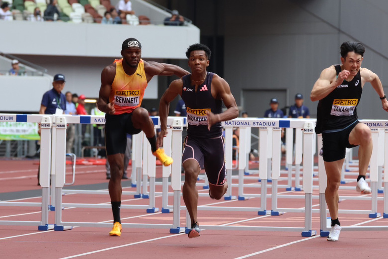 【セイコーGGP】男子110mH:村竹ラシッド(JAL)が13秒22で優勝