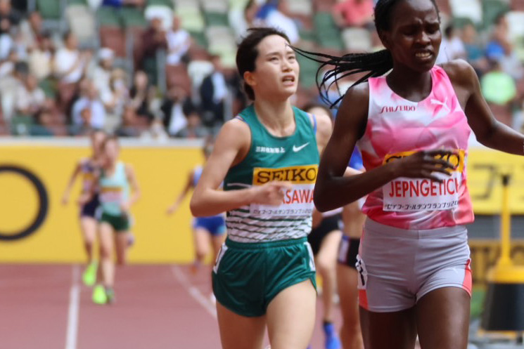 【セイコーGGP】女子5000m：樺沢和佳奈（三井住友海上）が日本人トップの5着フィニッシュ